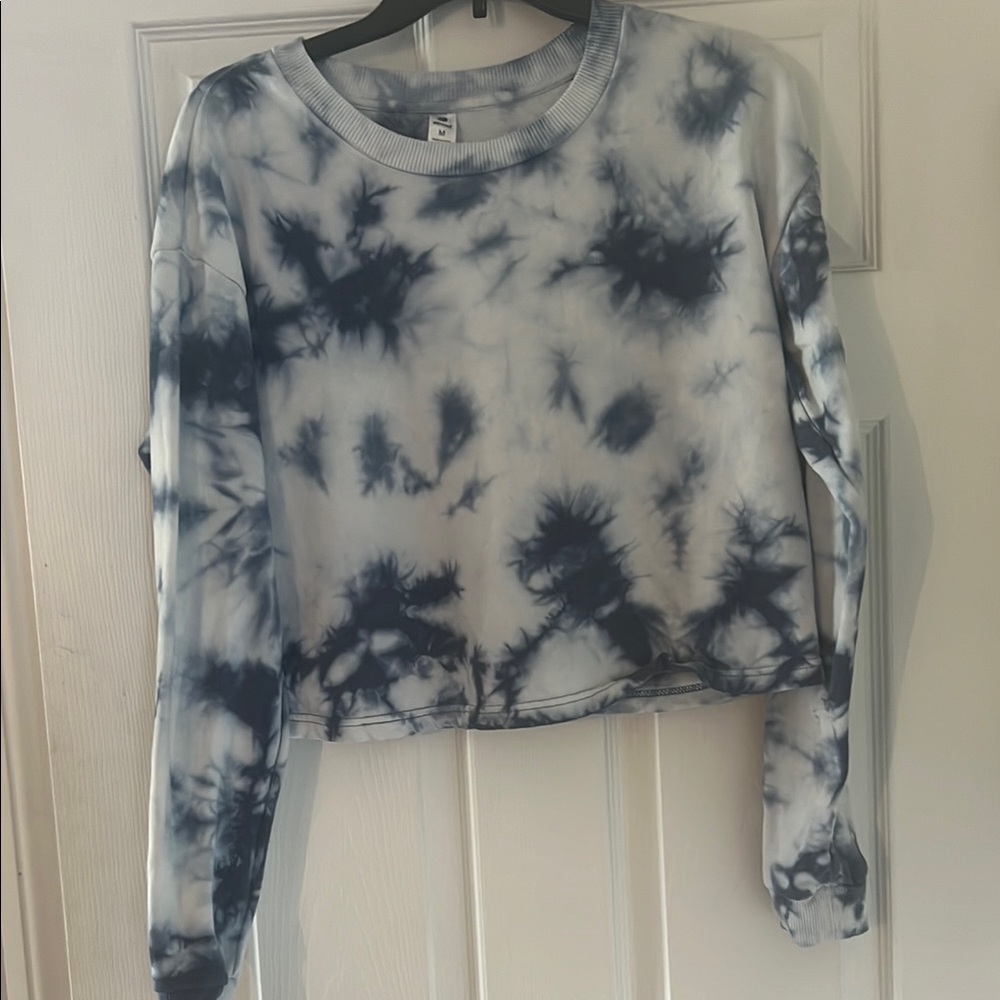 Tie-Dye Long Sleeve Top